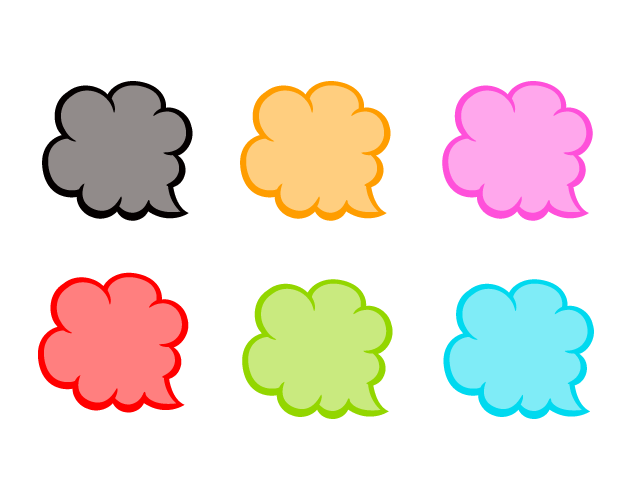 ポップ イラスト・画像イラスト・画像フリー素材 ラベル印刷net