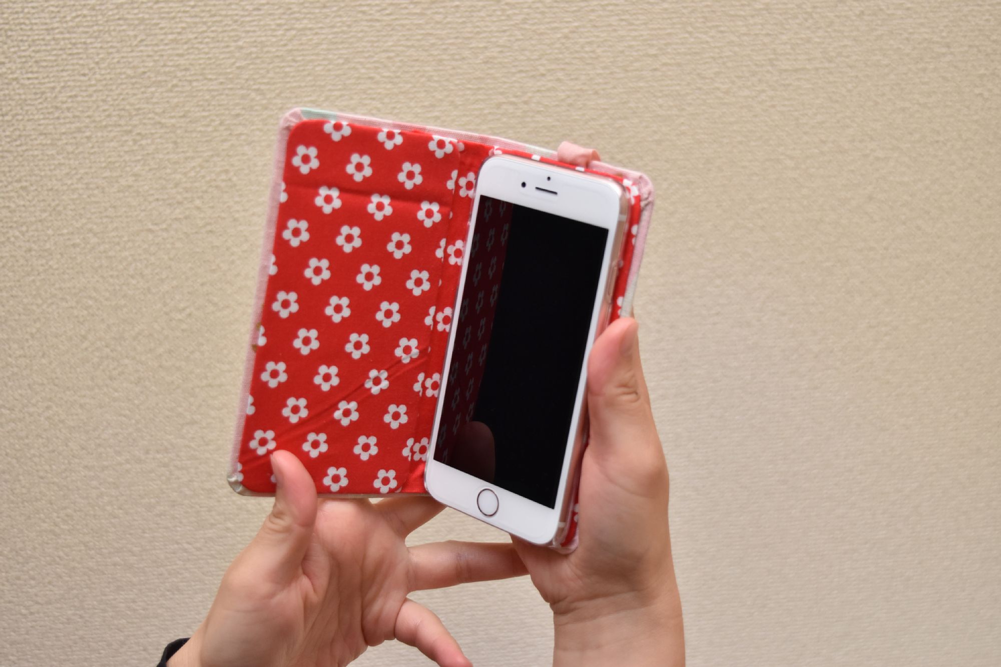 手帳型スマホケースの作り方 - Lovely＆Sweet