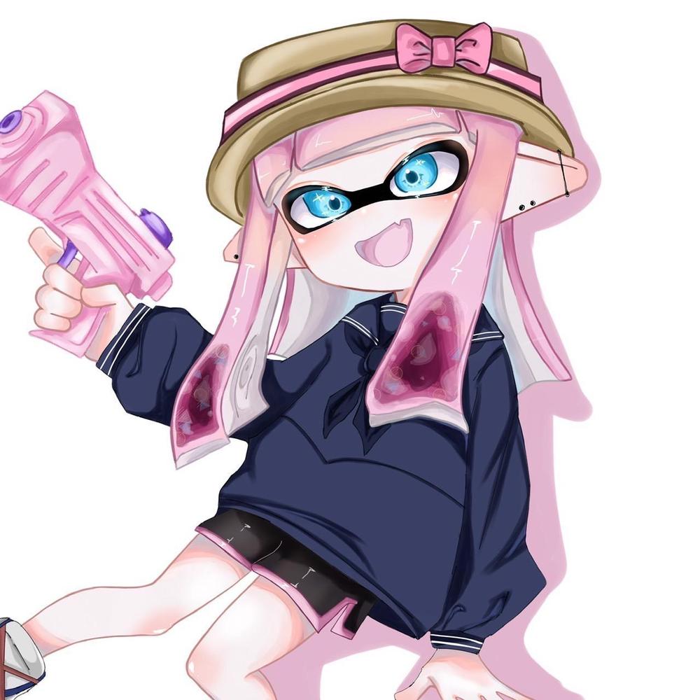 スプラトゥーンのアイコン描きます あなた好みのイカちゃん くんを！ココナラ