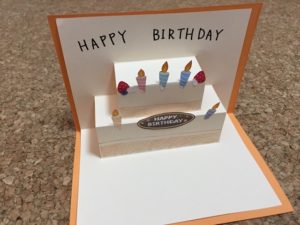 飛び出す仕掛けが楽しい♪ポップアップカードの作り方 - ペーパークラフト - クチュリエブログ