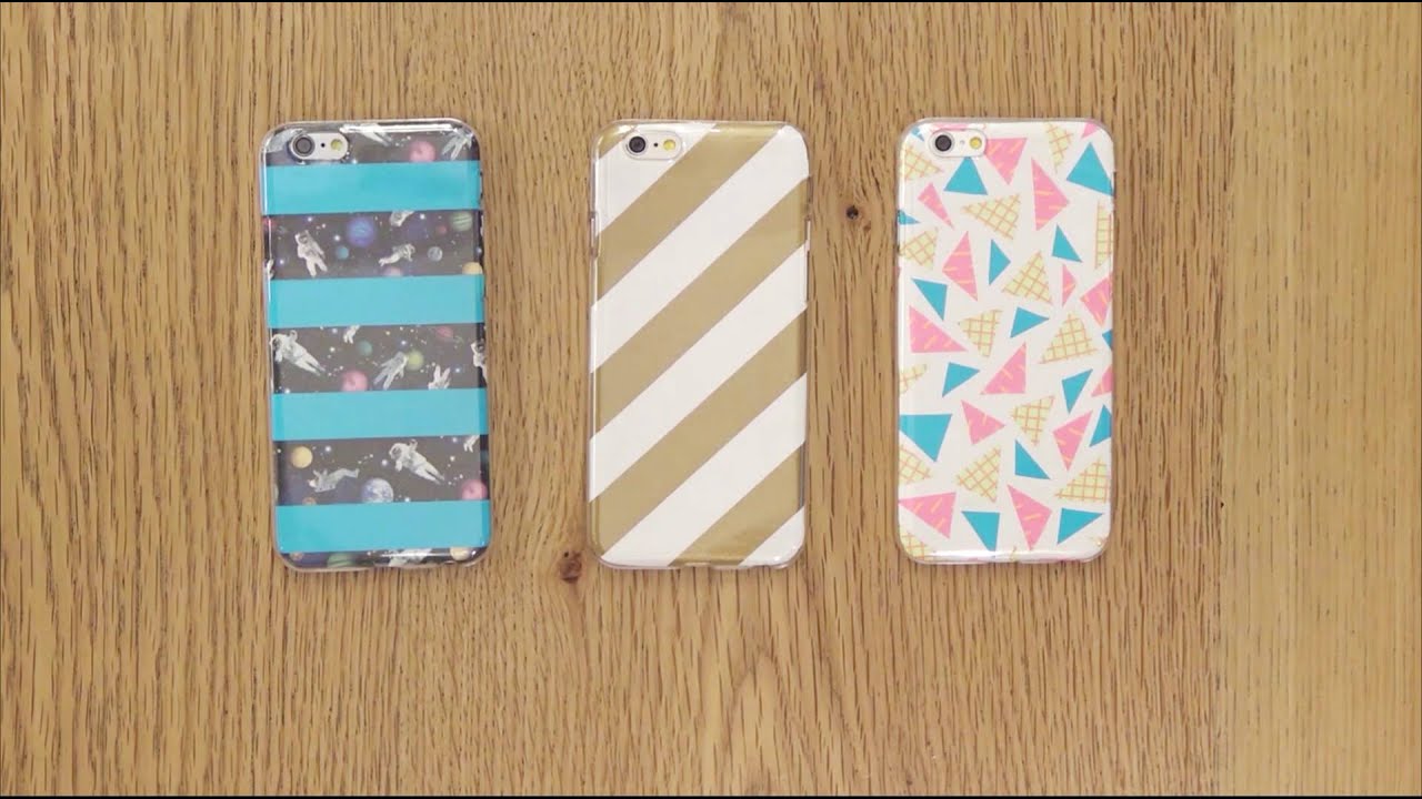 マスキングテープで作ったスマホケース｢北欧の朝の街並み｣ - KAIJUUUU'S GALLERYminne byGMOペパボ国内最大級のハンドメイド・手作り通販サイト