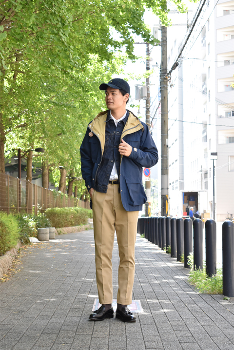 野暮ったくならない王道マウンテンパーカ×デニムの着こなし教えます！雑誌Begin ビギン 公式サイト