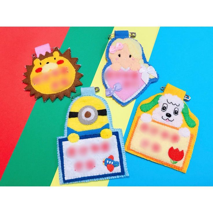 フェルトのネームプレート浮雲工房の工作室