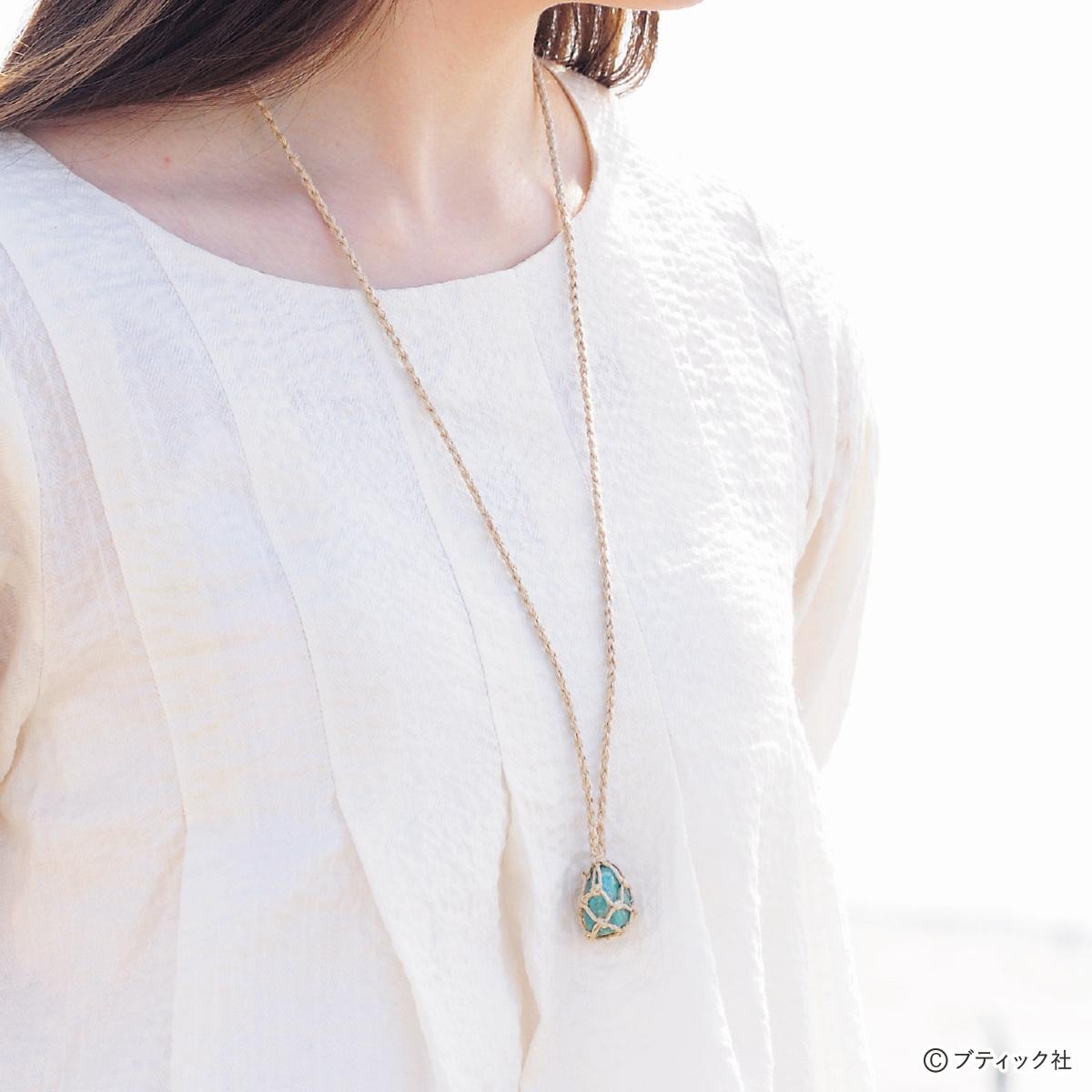 東京のアクセサリーのワークショップ：チェーンと天然石で作る！オリジナルネックレスCraftie クラフティ