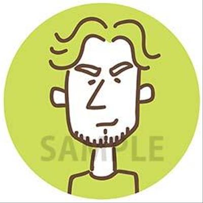 外国人スタッフアイコン＜アジア系女性＞＜笑顔＞のイラスト素材61086157- PIXTA