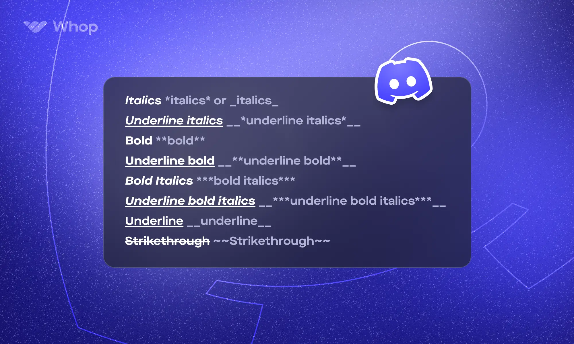 Discord テキストを装飾する方法Markdown記法 チートシートdiscord - Qiita