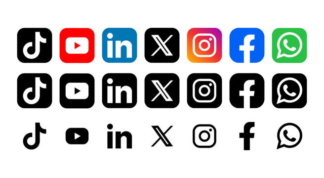 Instagramソーシャルメディアアイコンデザインテンプレートベクトルイラスト画像とPNGフリー素材透過の無料ダウンロード - Pngtree