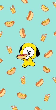 Icon Chimmy Character Cute Face Cartoon Suitable Smartphone WallpaperPrints Vector de stock603956940 de ©andhexcraft