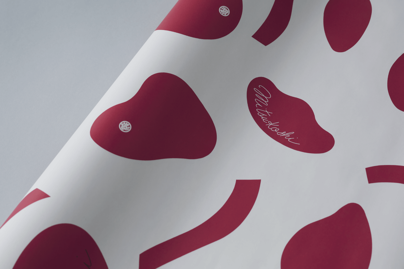 三越の包装紙「華ひらく」三越伊勢丹グループ