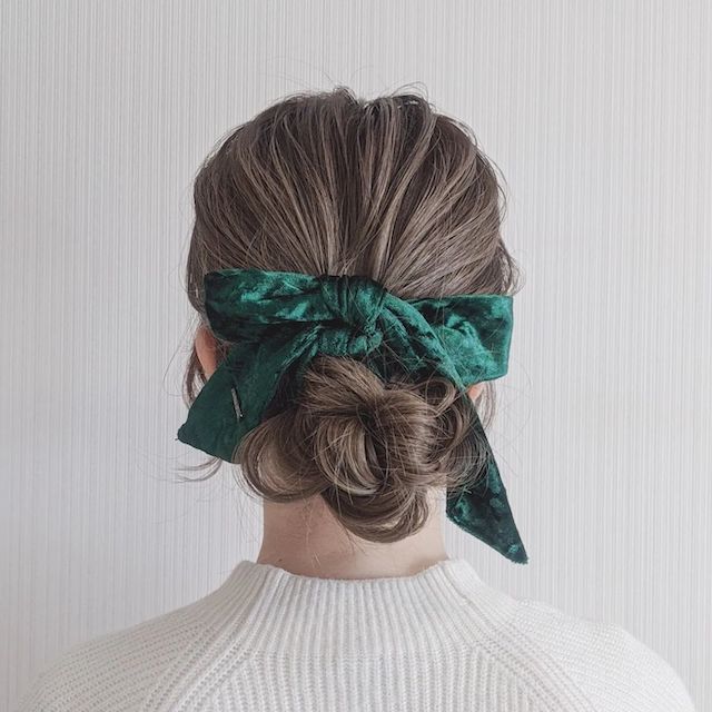 流行りの『紐アレンジ』５分で出来る！簡単ヘアアレンジ２選