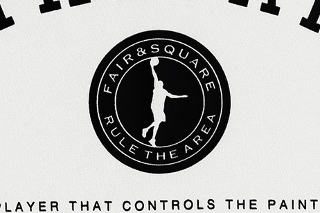 ITP25432IN THE PAINTインザペイントアウトライン ロゴ Tシャツ半袖バスケットボール