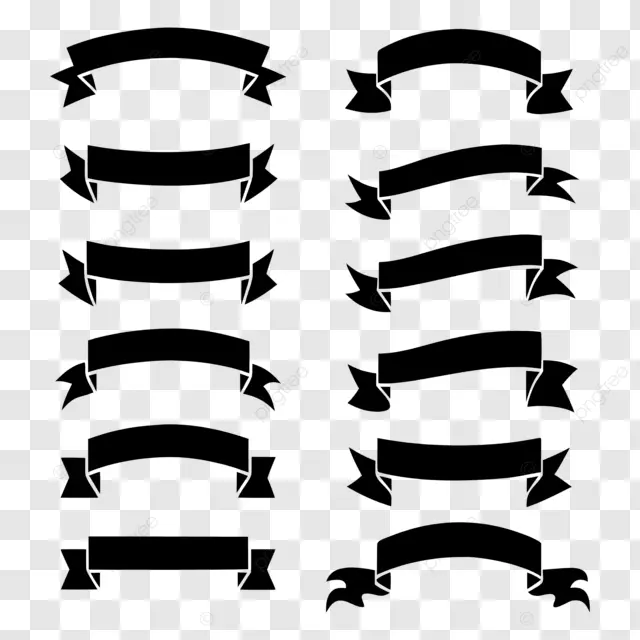 リボン - アイコンイラストフリー素材背景透明