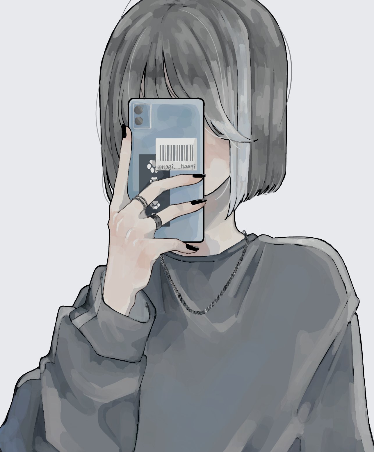 お花女子のアイコンつくります 韓国風、お花を持った女の子のイラスト！ココナラ