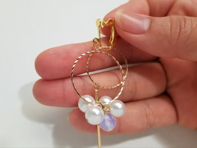 人気デザイン Beaded Jewelryデザインの考え方と9ピンの使い方でエレガントなアクセサリー作り