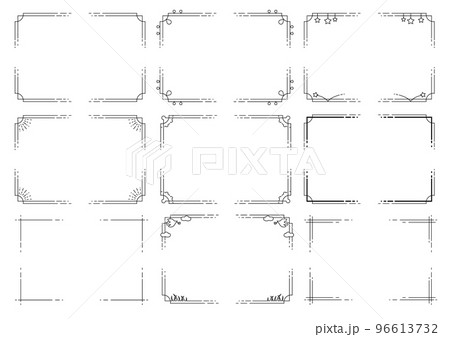 枠のデザインを16種類紹介！シンプルやおしゃれ、かわいいフレームまとめました！デザイン研究所