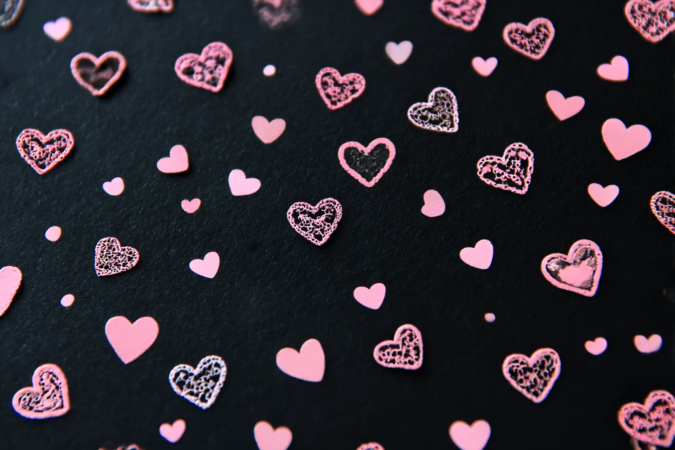 編み上げリボンのかわいい背景 9種OKUMONO