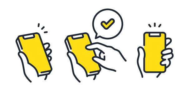 スマートフォンを持つ手のイラスト商用可・フリーイラスト素材ソコスト