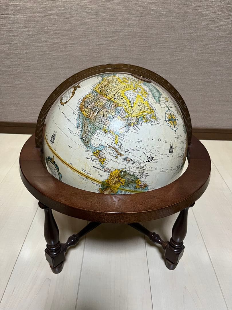 地球儀 アンティーク リプルーグル WORLD CLASSIC 英語版