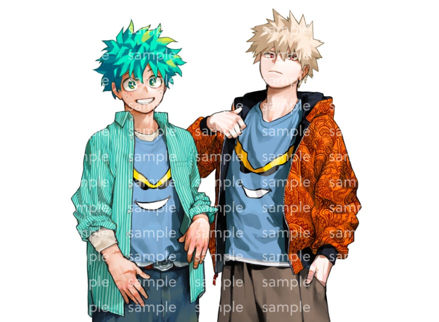 ヒロアカ チームアップミッション カラー表紙 切り抜きBIG3 ビッグ3 エリ