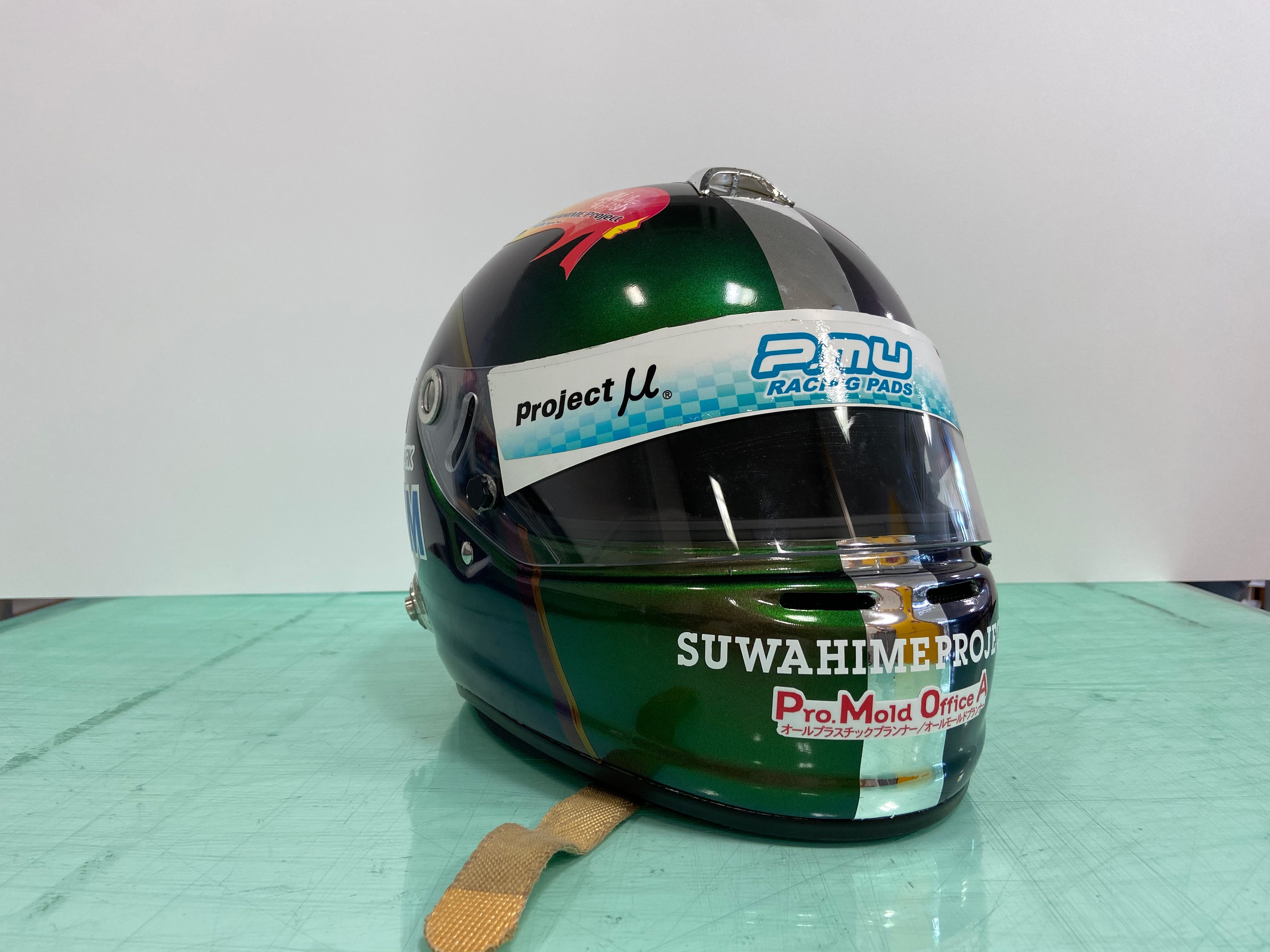 ヘルメット ラッピング SAMURAIFACTORYの作業実績 2018 11 17 バイクの整備・メンテナンス・修理なら グーバイク