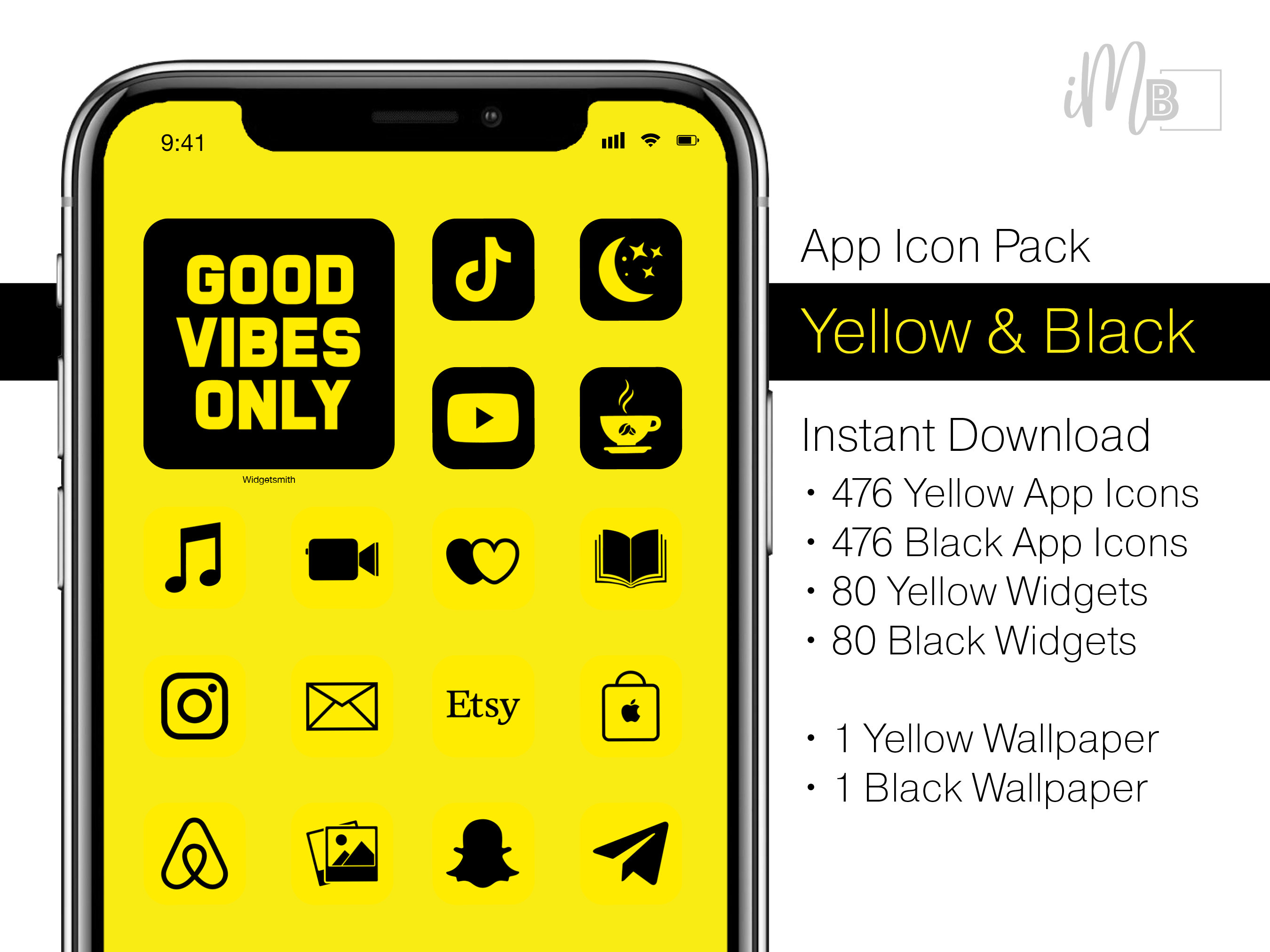 素材配布中 黄色アプリアイコン💛 アプリアイコン wx8dr0rEhWggatXUAW5HiPhone & Android用 byTuberose14WidgetClub