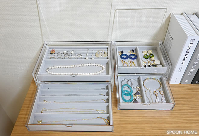 引出チェスト編・見せずに隠す収納方法」アクセサリー収納方法アイデア集その⑦ - 私のジュエリー＆アクセサリーNOTE