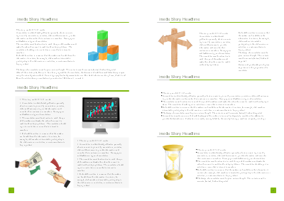 ニュースレター テンプレート の制作チラシ・フライヤーデザインの外注・代行ランサーズ
