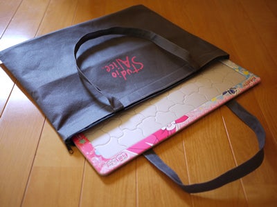 不織布のショップバッグをリメイク3メラメラ工房 meramera-workshop