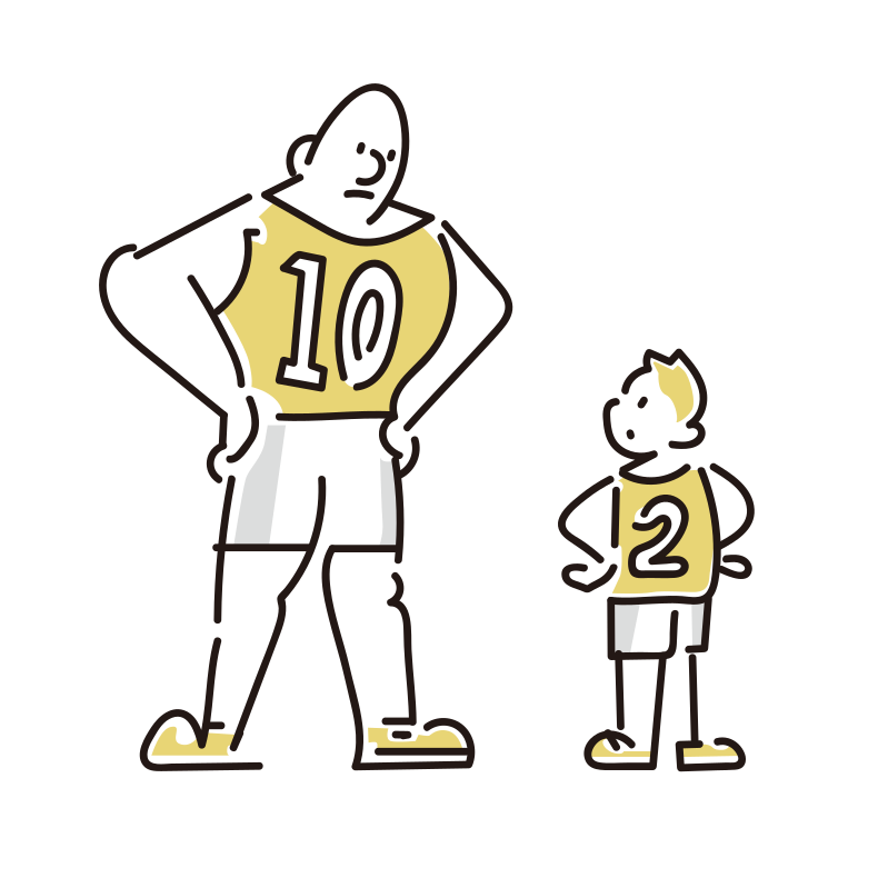 筋トレ_足上げイラスト