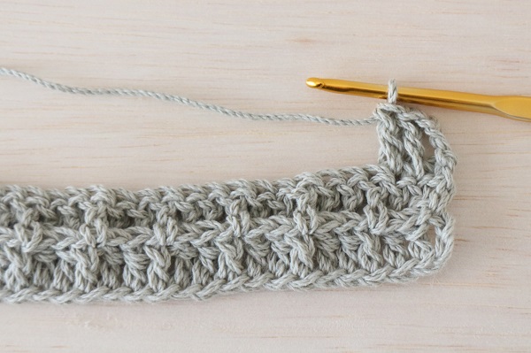 ワッフルバッグの編み方③持ち手部分～完成まで How To Crochet Bag かぎ針編み☆