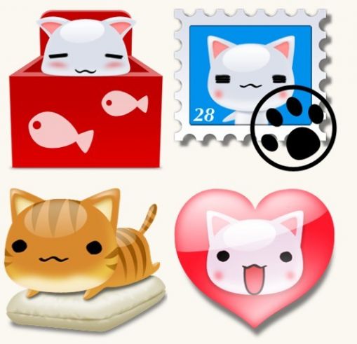 フォルダのアイコンゆるくてかわいい無料イラスト・アイコン素材屋「ぴよたそ」