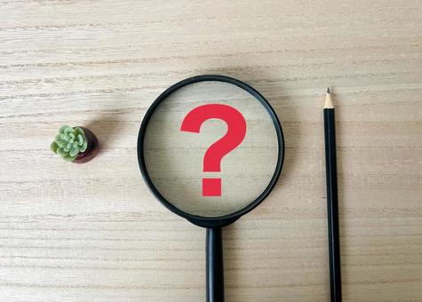 問題確認双眼鏡 - 人物イラスト無料素材