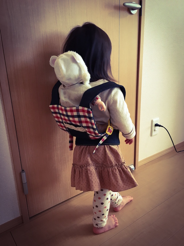 無料型紙で、お人形用エルゴを縫いました++かたっぱしからやってみよう++ - 楽天ブログ