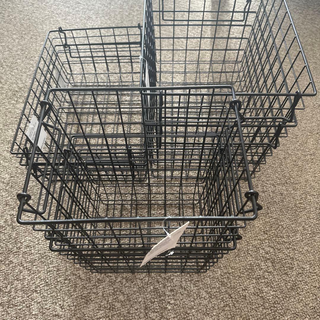 DULTON 買い物かご フォールディングショッピングバスケット 30Lダルトン 幅48×奥行28×高さ31cm バスケット かご カゴ折りたたみ 積み重ね 小物収納 頑丈 収納 アウトドア キャンプ 小物入れ おしゃれ ランドリー 衣類 丈夫グレーグレー : リビングートANA