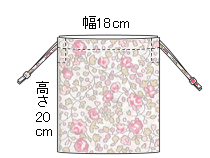 型紙・説明書 ２種セット♪お手玉巾着袋と四角い巾着袋 リバーシブル リネンハンドメイドコップ袋おにぎりポーチ実物大型紙 型紙 tono0328 通販9352903Creema クリーマ