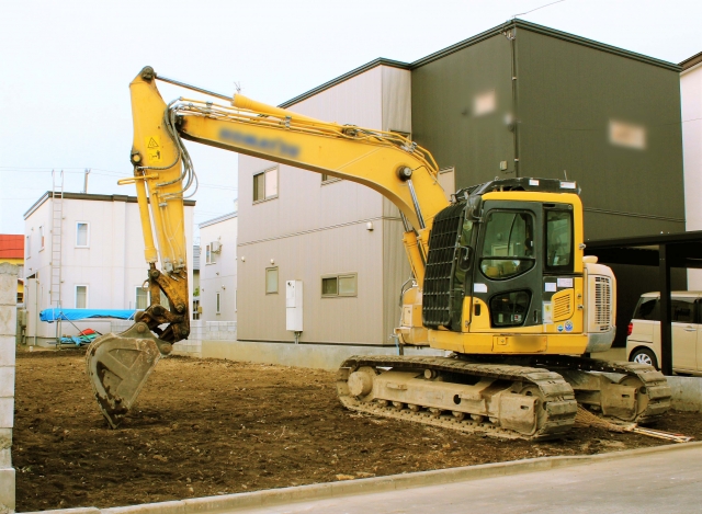 東広島市 新築外構「鋤取り」施工中！ 道具も紹介！ - 広島外構・エクステリア・庭株式会社ジーアート