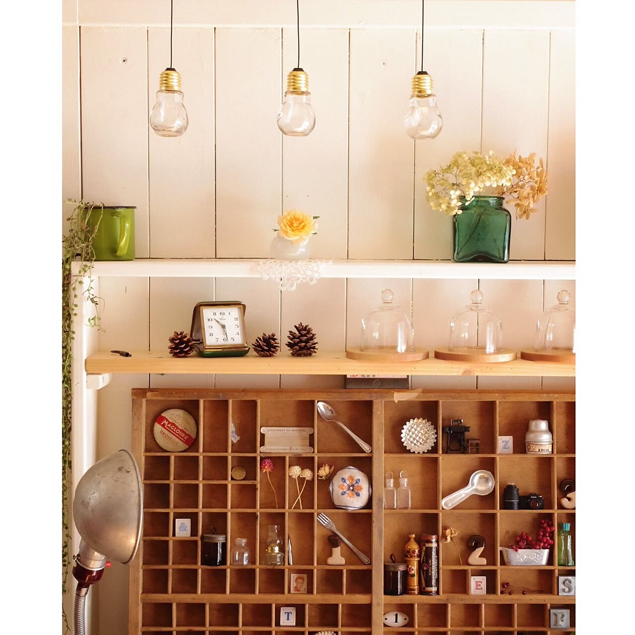 100均で♡小物が入るミニー風ライトの作り方8歳4歳姉妹との暮らし♡