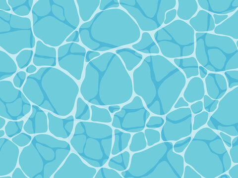 流れる光と泡の水の中のイラストイラスト・フリー素材なら「シンテリ」