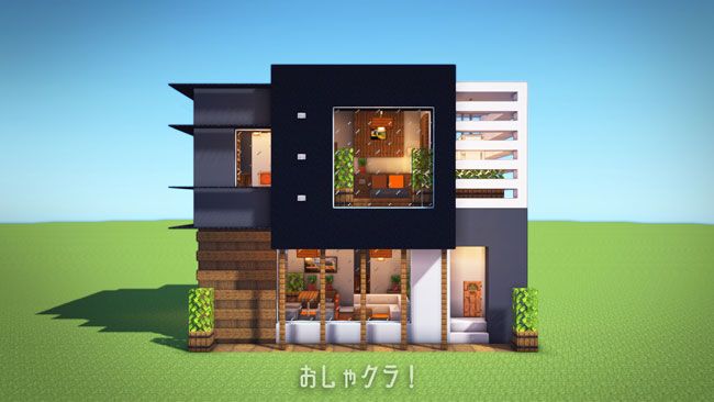 マイクラ ファンタジーな小さい家の作り方～街づくり建築～ Minecraft建築講座