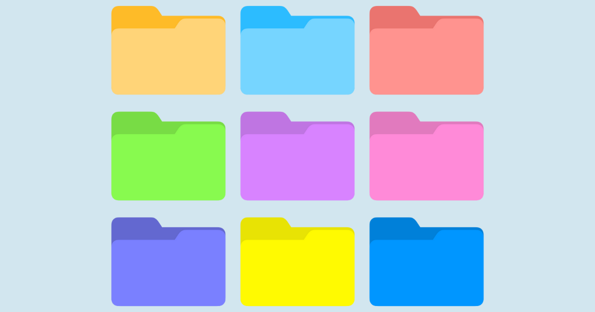 無料素材：かっこいいデスクトップアイコンまとめ フォルダ・ゴミ箱: 無料素材記録係