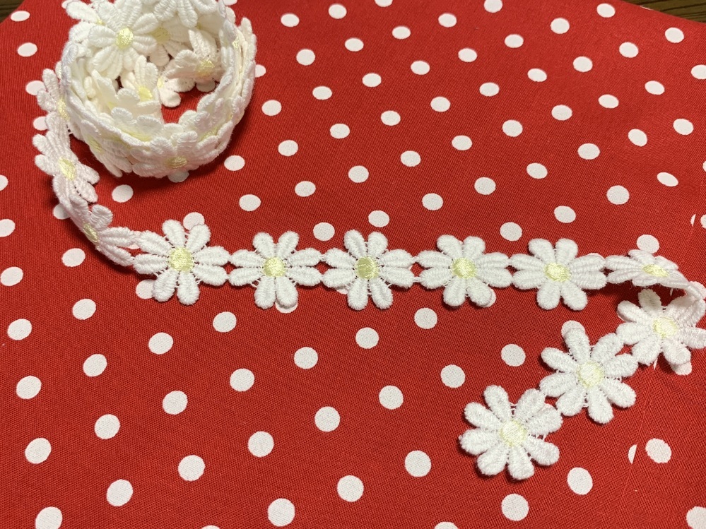 ケミカルレースの縫い付け方を教えて下さい。このレースを生地に縫い- Yahoo!知恵袋