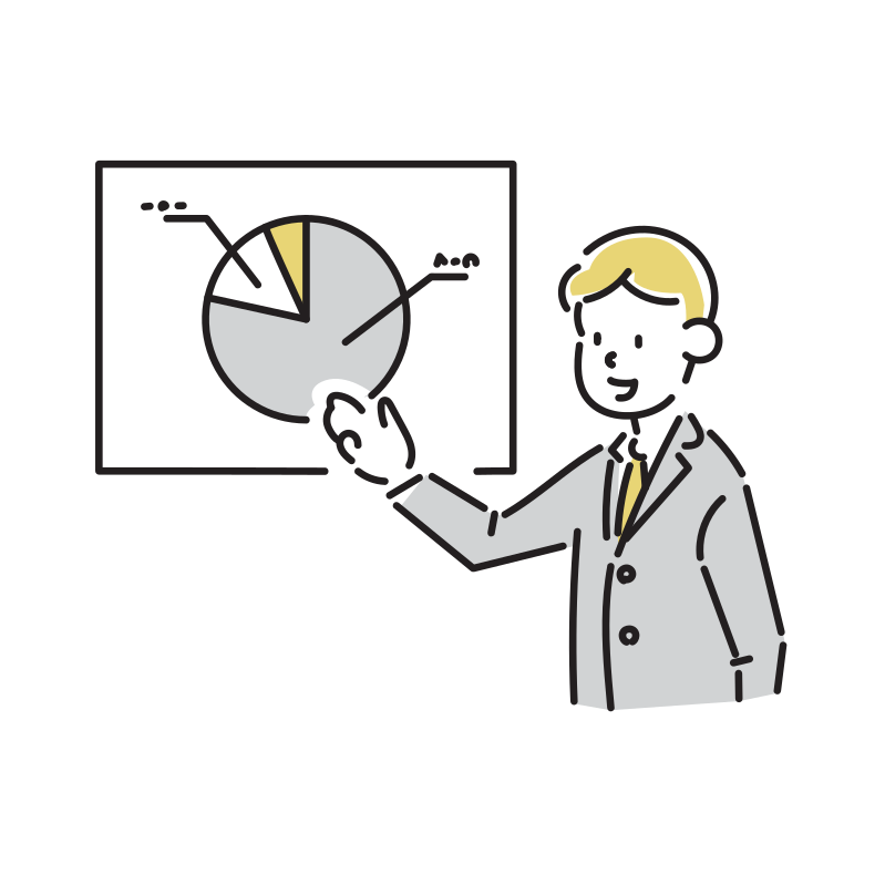 プレゼン資料イラスト無料イラスト・フリー素材なら「イラストAC」