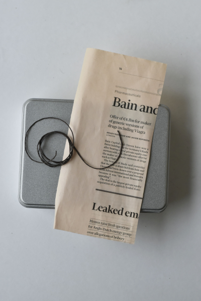 お誕生日新聞をラッピングしよう！塩系・西海岸スタイル13