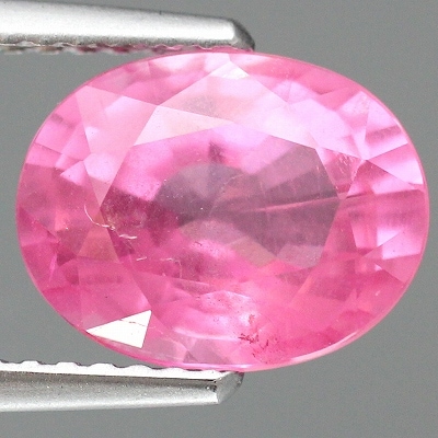 K18PG 強蛍光 シルキーピンクスピネル ダイヤモンド リング 0.74ct D0.03ct