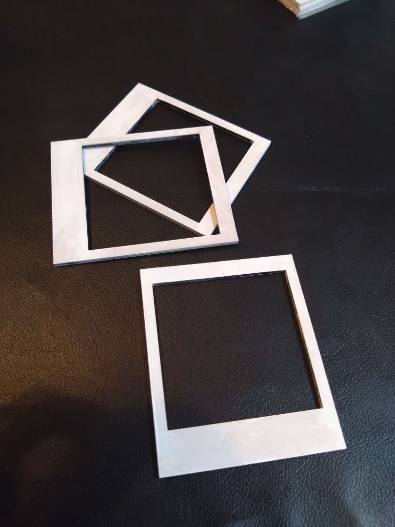 チェキ風フォトフレーム 黄色 イラスト - No: 23588451無料イラスト・フリー素材なら「イラストAC」