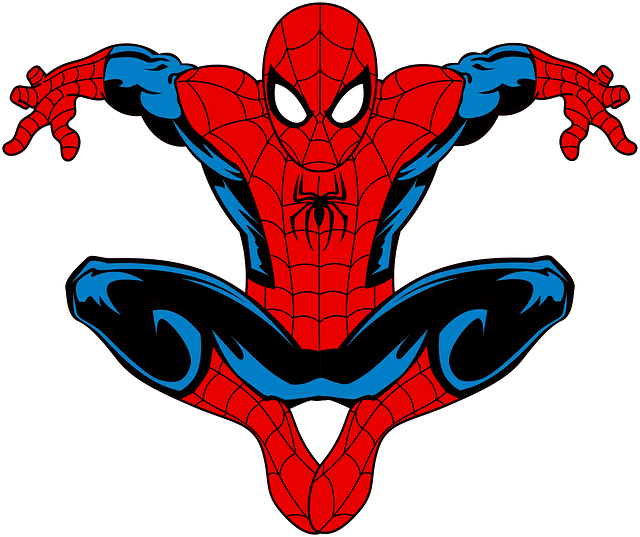 スパイダーマン イラスト 原画 マイク・マッコーン アメコミ スパイダーマン アイコン フリー スパイダーマン イラスト 原画