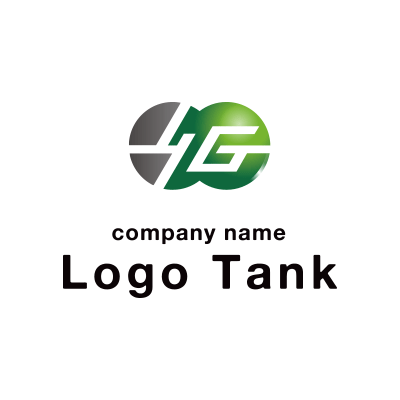 クール、爽やかな青のグラデーションのロゴ ロゴタンク 企業・店舗ロゴ・シンボルマーク格安作成販売