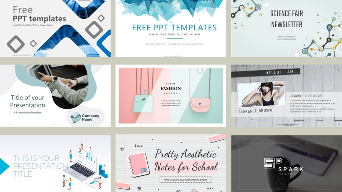 パワーポイントのA4縦位置テンプレートで簡単デザイン シンプル&印刷対応つくるデポ