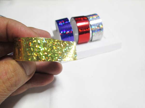 ホログラムテープ 装飾用ドットタイプ
