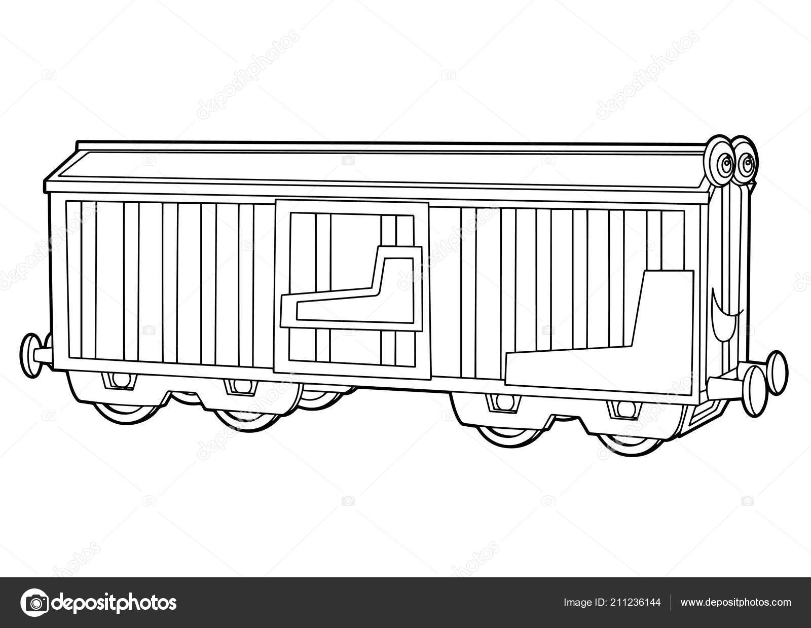 電車と高速冒険のぬり絵 - Coloriageenfants.com